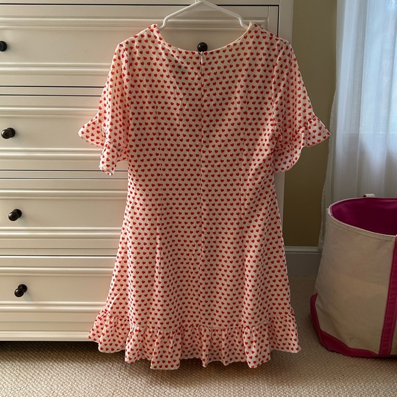 Princess Polly Red Heart Mini Dress - Picture 5 of 5